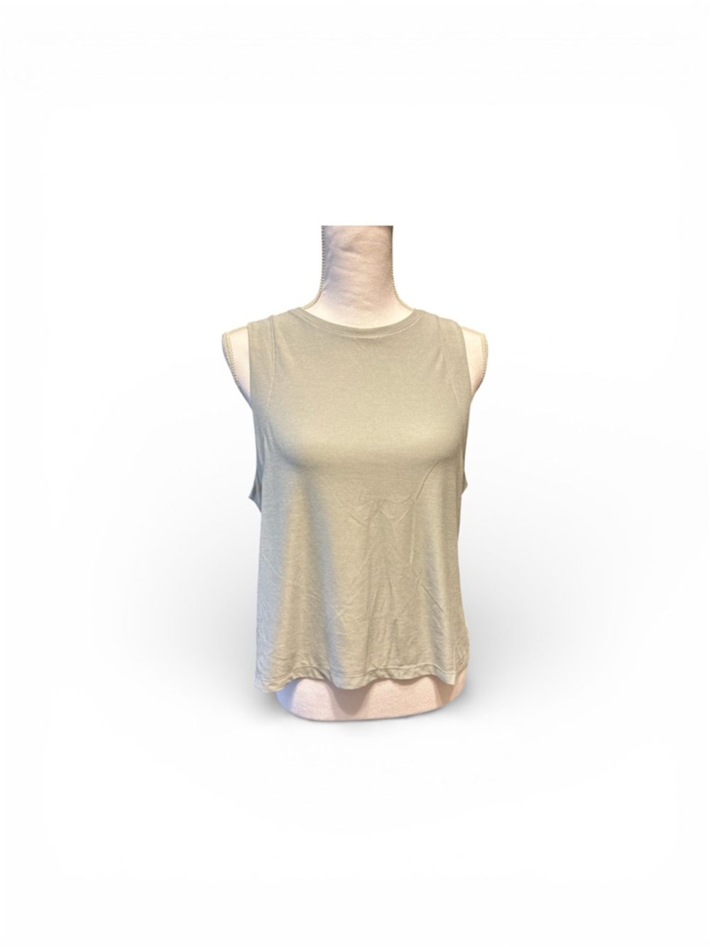 Women's Sleeveless Crewneck Tank Top - Grey